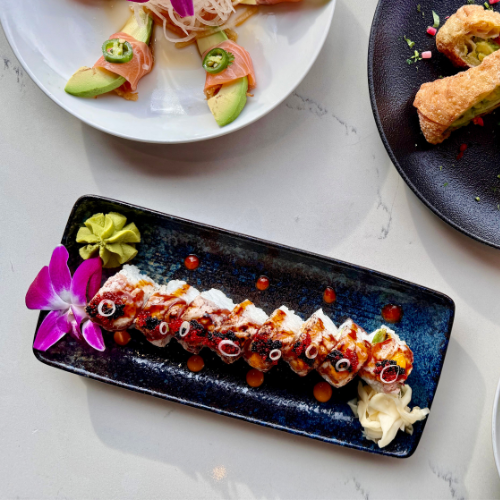 come check out our sushi selection